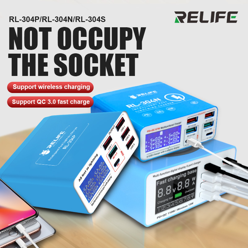 Electronics Repair Table - Relife RL-304P RL-304N RL-304S inteligente 6
