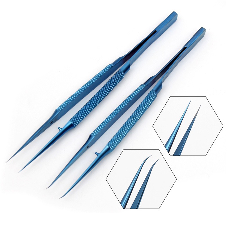 Smd Tweezer Set - Pinças Antimagnéticas de Liga de Titânio