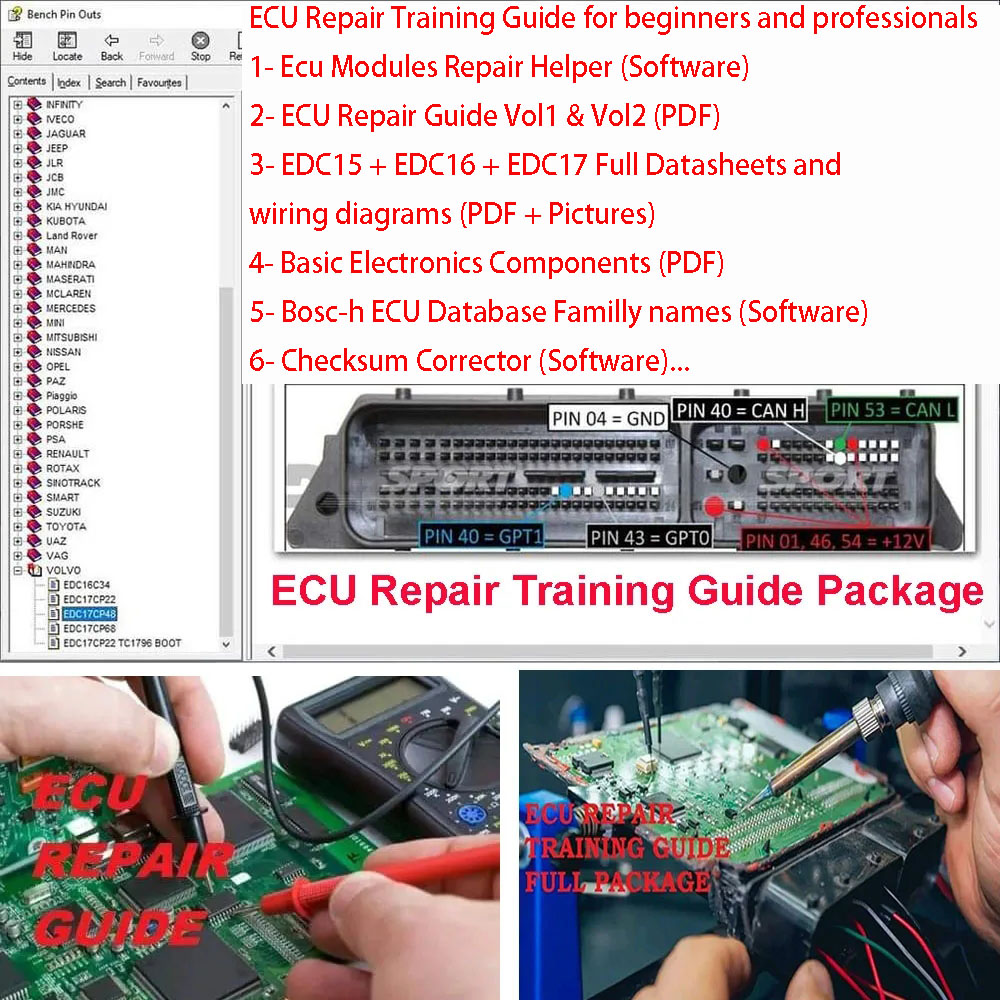 Electronics Repair Basics - Guia de treinamento de reparo ecu,