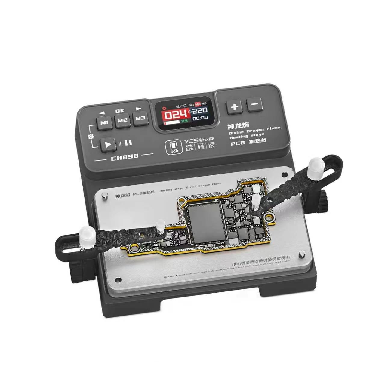 Electronics Repair Table - Plataforma de Aquecimento de Precisão YCS