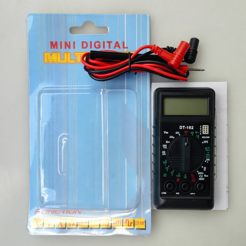 Electronics Repair Basics - Multímetro Digital de Bolso DT182, Mini