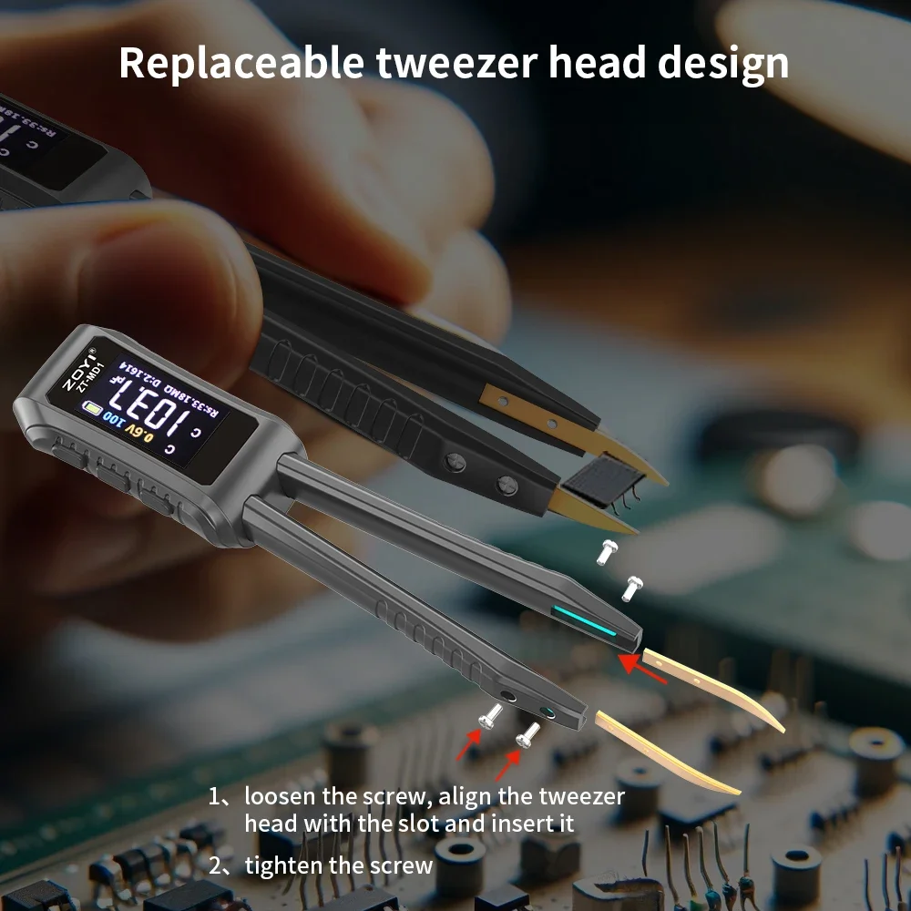 Smd Tweezer Set - Multímetro Digital Portátil de Alta Precisão