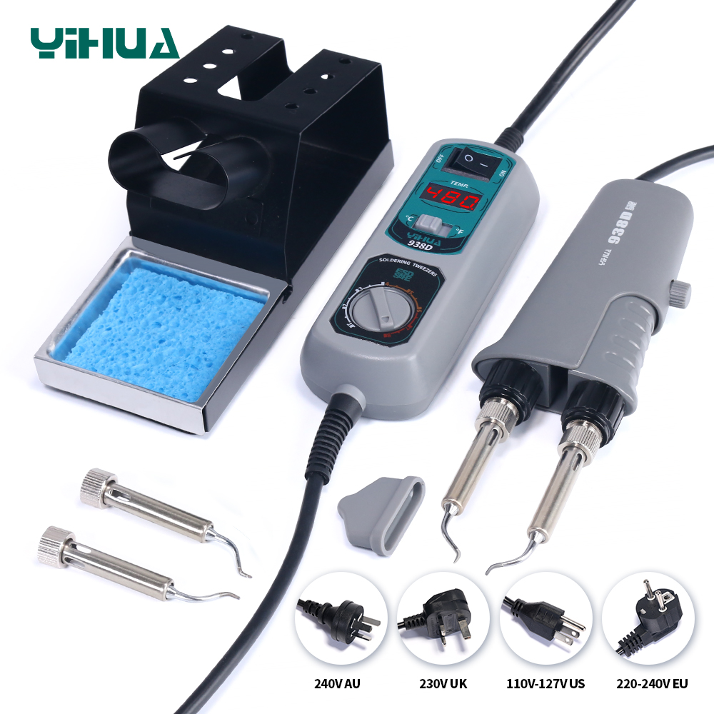 Yihua 938d pinças portáteis es - Smd Tweezer Set avaliação e preço