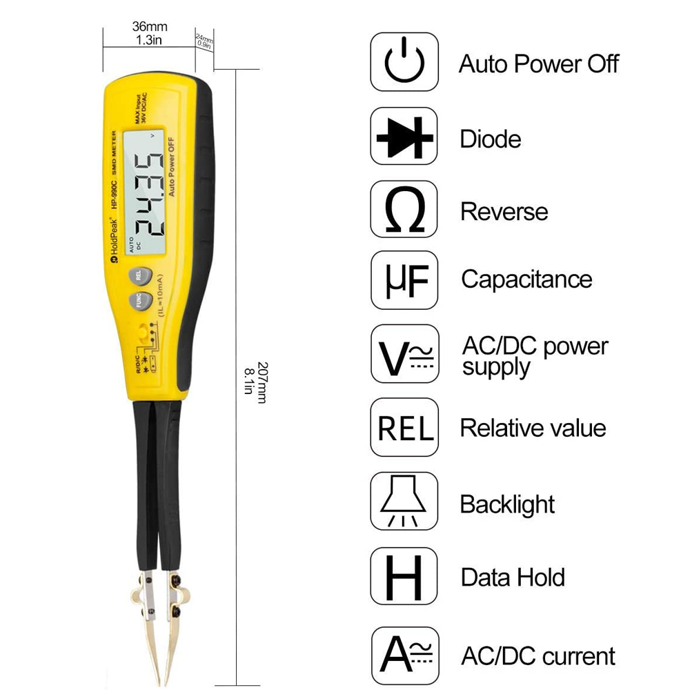 Smart smd-testador de pinça in - Smd Tweezer Set avaliação e preço