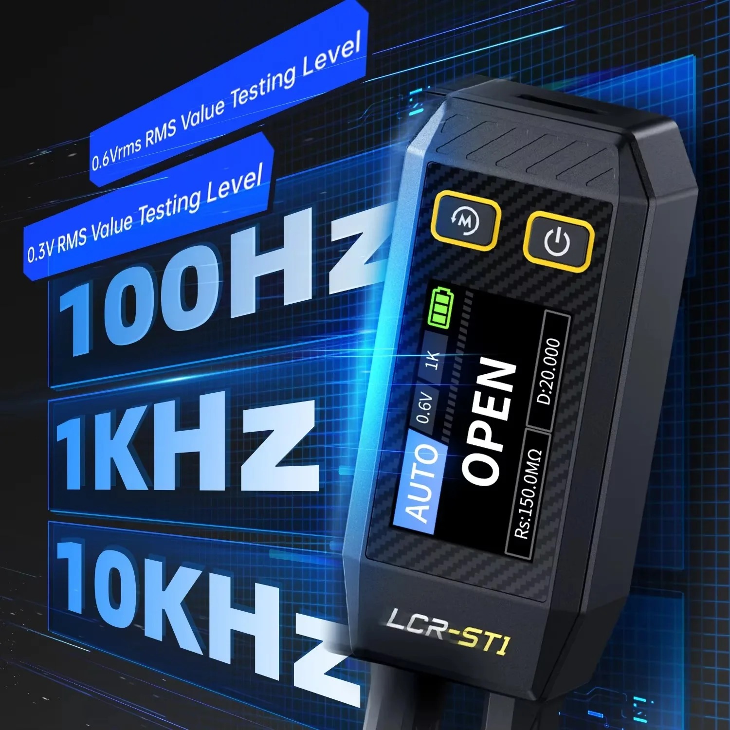 FNIRSI LCR-ST1 Pinça Inteligen - Smd Tweezer Set avaliação e preço