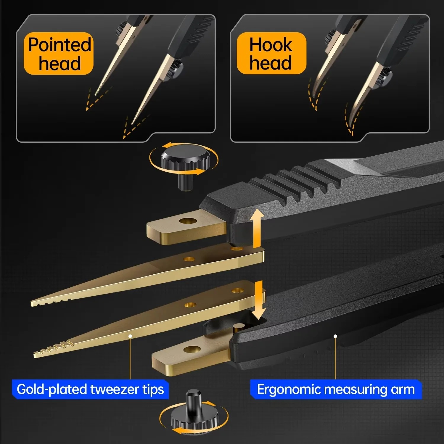 FNIRSI LCR-ST1 Pinça Inteligen - Smd Tweezer Set avaliação e preço